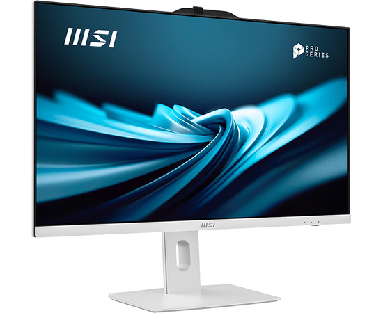  Моноблок MSI Pro AP272P 14M AiO (9S6-AF8322-814) 27" FHD(1920x1080)IPS AG Non-touch, i5-14400 (2.5GHz), 8Gb DDR5(1x8Gb), 512GB SSD M.2, Intel UHD 