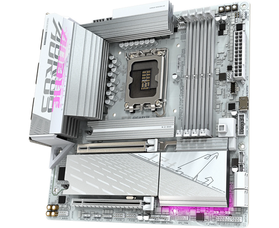  Материнская плата Gigabyte B860M Aorus Elite Wifi6E Ice 