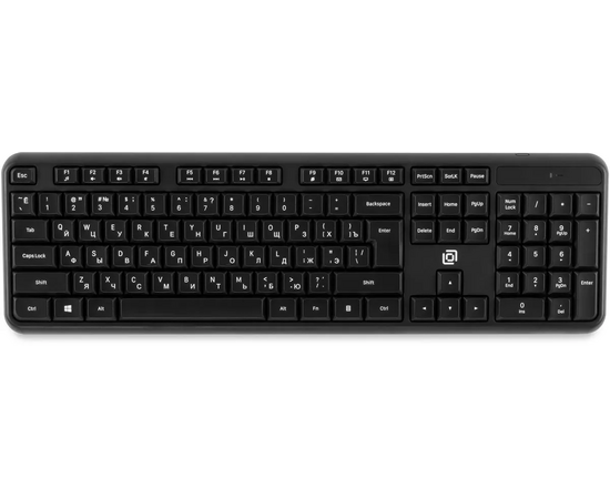  Клавиатура OKLICK K888W черный 