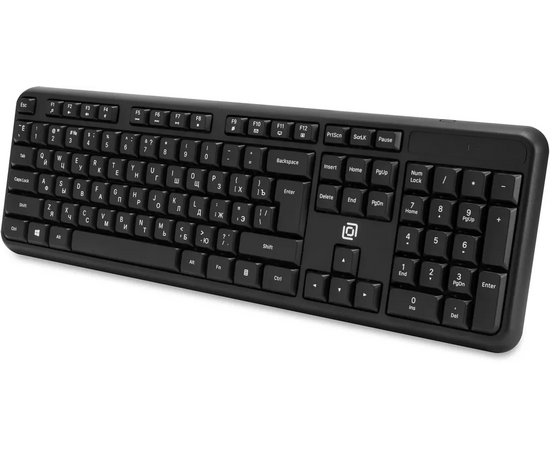  Клавиатура OKLICK K888W черный 