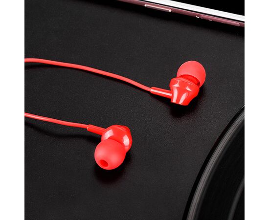  Наушники HOCO M14 initial with mic red (6957531049340) 