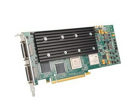  Видеокарта Matrox (MURA-MPX44HF) 4 outputs, 4 inputs PCIe x16 (Gen2) 2GB1 64 Gbit/sec,  out SL-DVI 2048x1152, output: RGB (VGA) 2048x1536 