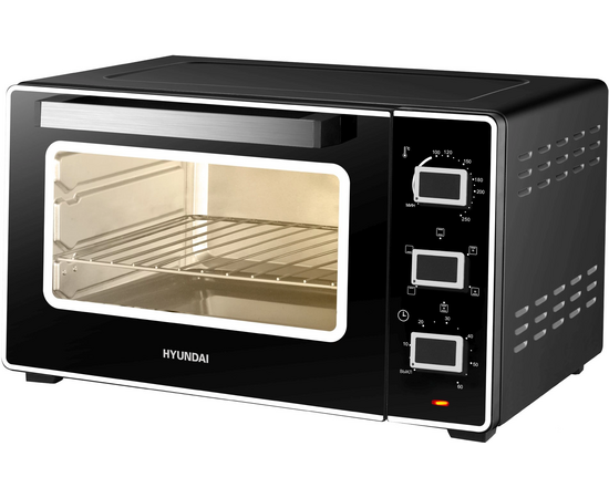  Мини-печь Hyundai MIO-HY093 28л. 1600Вт черный 