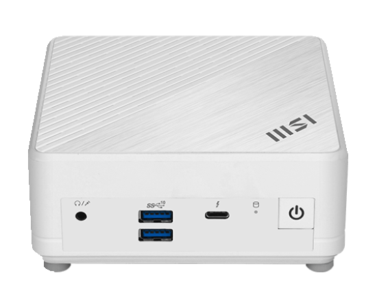  Неттоп MSI Cubi 5 1M-618XRU (9S6-B0A822-618) Core 5 120U (1.4) 16Gb SSD512Gb Graphics CR без ОС 2xGbitEth WiFi BT белый 
