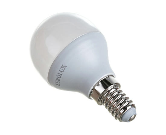  Лампа Eurolux LL-E-G45-7W-230-2,7K-E14 