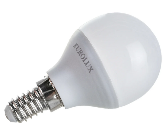  Лампа Eurolux LL-E-G45-7W-230-2,7K-E14 