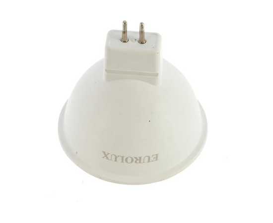  Лампа Eurolux LL-E-MR16-7W-230-2,7K-GU5.3 