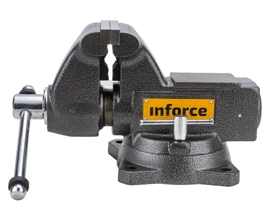  Тиски слесарные Inforce 05-23-09 поворотные 115 мм 