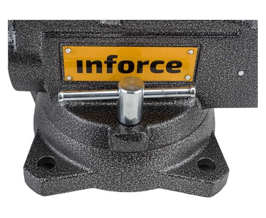  Тиски слесарные Inforce 05-23-09 поворотные 115 мм 