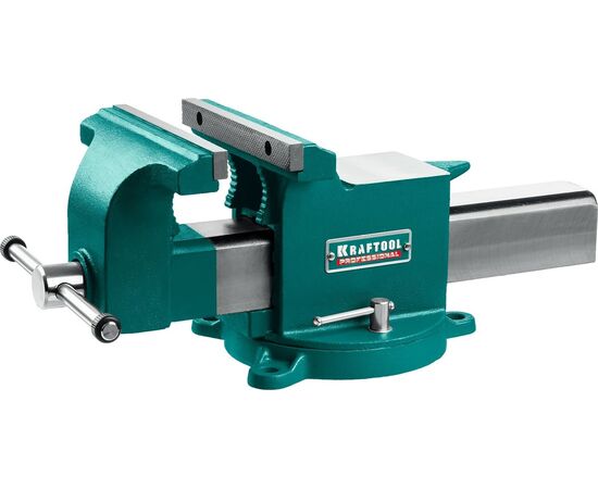  Тиски слесарные KRAFTOOL Steel 32701-200 стальные 200 мм 