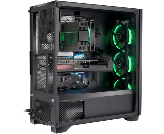  ПК iRU Tactio 510B7GP (2146239) Tower Intel Core i7 13700F, DDR5 32ГБ, 1ТБ(SSD), nVidia GeForce RTX 5060TI-8 ГБ, FreeDOS, черный 