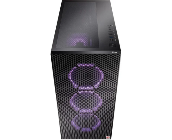  ПК iRU Tactio 510B7GP (2146239) Tower Intel Core i7 13700F, DDR5 32ГБ, 1ТБ(SSD), nVidia GeForce RTX 5060TI-8 ГБ, FreeDOS, черный 