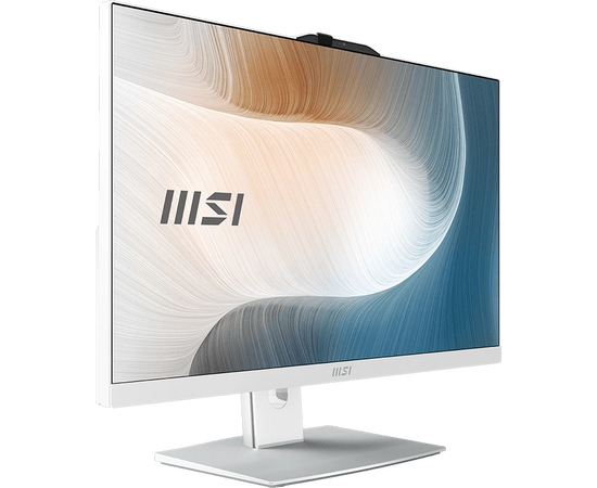  Моноблок MSI Modern AM242P 1M-1020XRU (9S6-AE0722-1465)23.8 Full HD Core 7 150U (1.8) 16Gb SSD512Gb Graphics без ОС GbitEth WiFi клавиатура мышь белый 