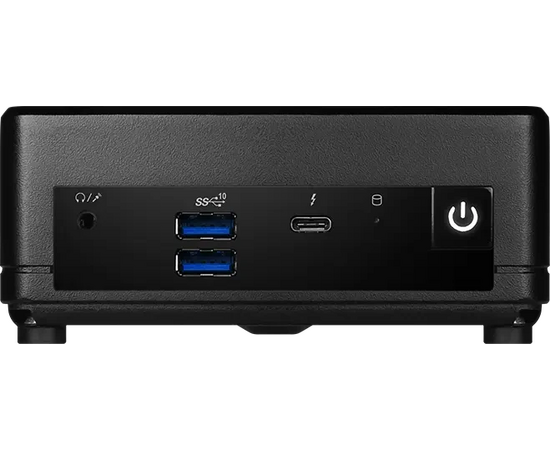  Неттоп MSI Cubi 5 1M-615XRU (9S6-B0A821-615) Core 7 150U (1.8) 16Gb SSD1Tb Graphics CR без ОС 2xGbitEth WiFi BT черный 