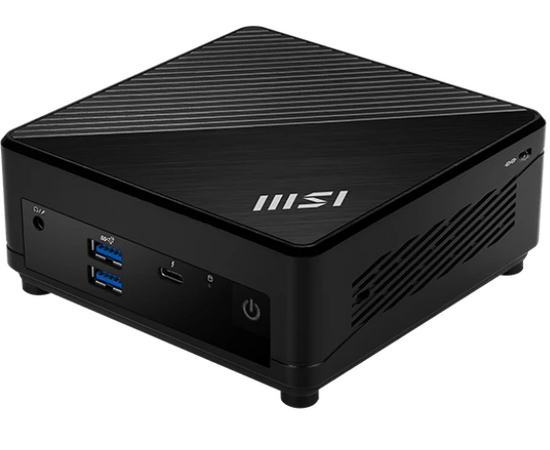  Неттоп MSI Cubi 5 1M-615XRU (9S6-B0A821-615) Core 7 150U (1.8) 16Gb SSD1Tb Graphics CR без ОС 2xGbitEth WiFi BT черный 