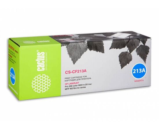  Тонер Картридж Cactus CS-CF213A пурпурный для HP LaserJet Pro 200 M251/M276 (1800стр.) 