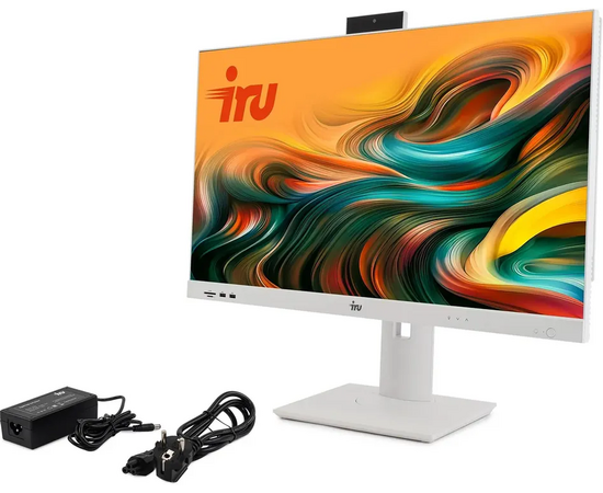  Моноблок IRU Strato 27IW-2180898 27" QHD i5 1235U (1.3) 16Gb SSD512Gb UHDG CR без ОС GbitEth WiFi BT 65W Cam белый 2560x1440 (RUS) 
