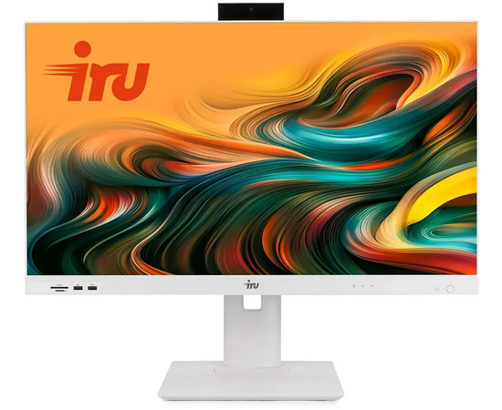  Моноблок IRU Strato 27IW-2180898 27" QHD i5 1235U (1.3) 16Gb SSD512Gb UHDG CR без ОС GbitEth WiFi BT 65W Cam белый 2560x1440 (RUS) 