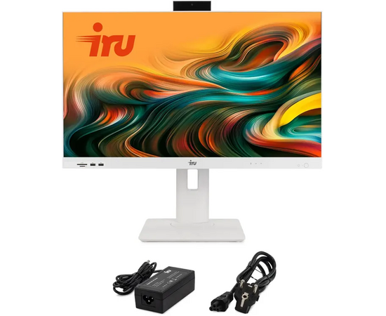  Моноблок IRU Strato 27IW-2180898 27" QHD i5 1235U (1.3) 16Gb SSD512Gb UHDG CR без ОС GbitEth WiFi BT 65W Cam белый 2560x1440 (RUS) 