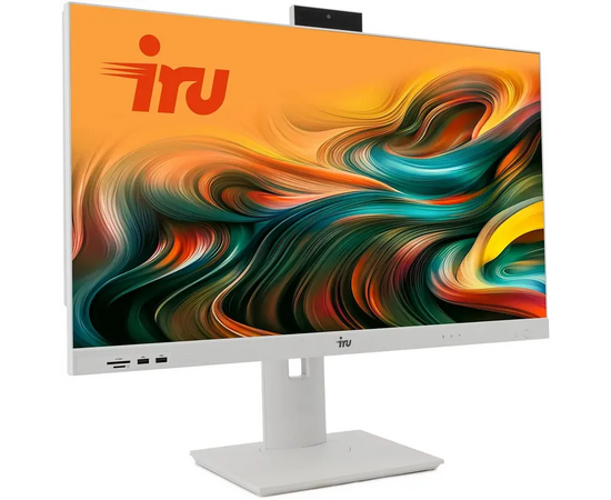  Моноблок IRU Strato 27IW-2180898 27" QHD i5 1235U (1.3) 16Gb SSD512Gb UHDG CR без ОС GbitEth WiFi BT 65W Cam белый 2560x1440 (RUS) 