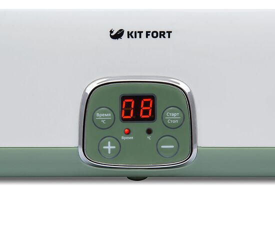  Йогуртница Kitfort KT-2007 белый/зеленый 