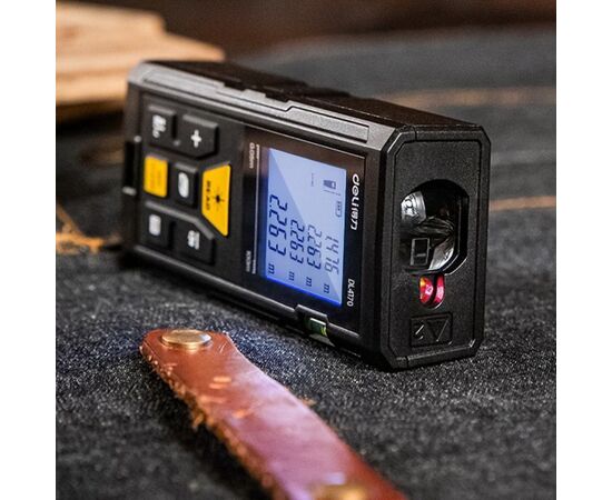  Лазерный дальномер Deli DL4170 диапазон измерения 0,05-80м 