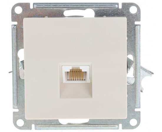 Розетка компьютерная Schneider Electric AtlasDesign ATN000283 RJ45, Бежевый 