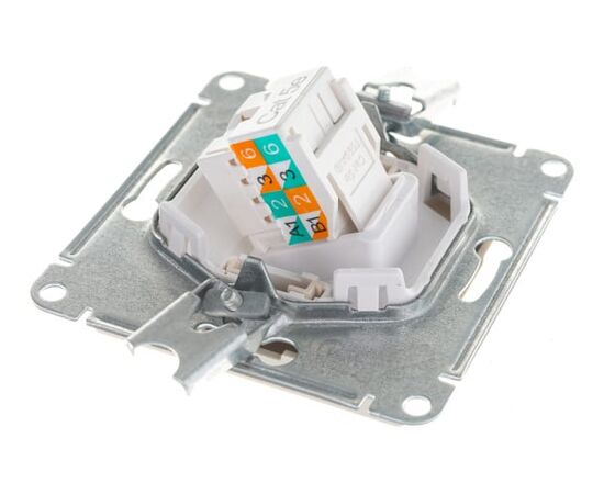  Розетка компьютерная Schneider Electric AtlasDesign ATN000283 RJ45, Бежевый 