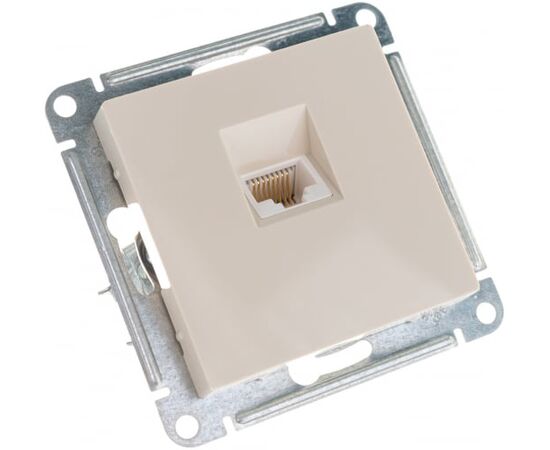  Розетка компьютерная Schneider Electric AtlasDesign ATN000283 RJ45, Бежевый 