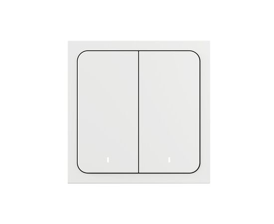  Умный выключатель Яндекс YNDX-00532, 2 клавиши, Zigbee 