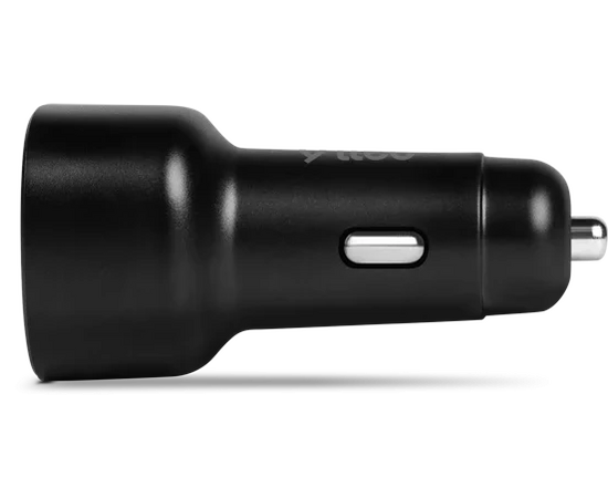  АЗУ TTEC 2CKP02CS SmartCharger Duo PD 48W Car Fast Charger USB-C+USB-A With USB-C-USB-C 3A Cable Black 