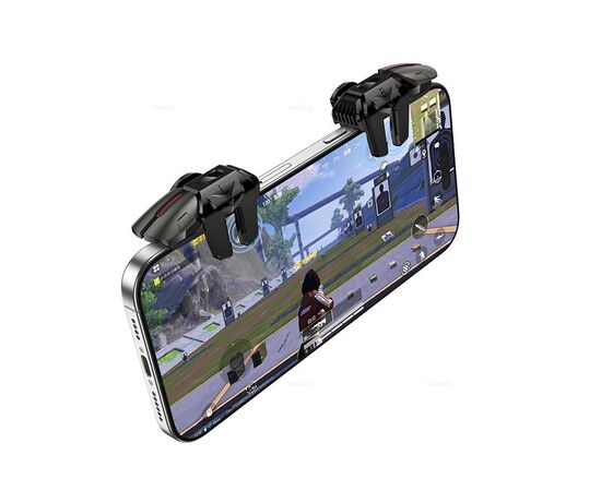 Игровой триггер для смартфона HOCO GA22 Eagle mobile game auxiliary button(2PCS pack) (черный) 