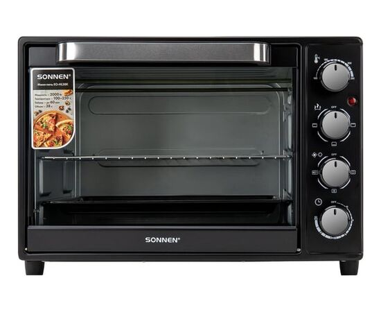  Мини-печь SONNEN EO-HL38K (458306) черная 