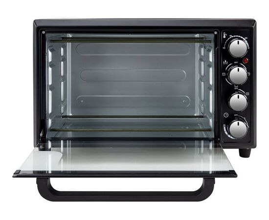  Мини-печь SONNEN EO-HL33 (458305) 1800Вт, 33л, 3 режима нагрева, таймер, механическое управление, черная 
