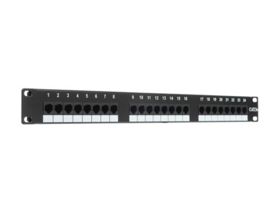  Патч-панель Lanmaster NM-PPU24C 19" 2U 24xRJ45 кат.5e UTP 