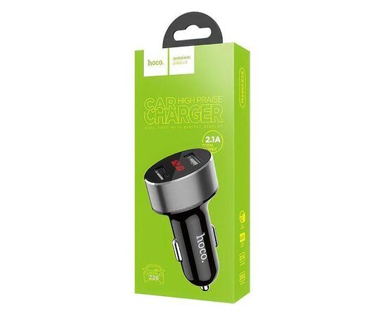  АЗУ HOCO Z26 High Praise 2USB 2400mA чёрный 