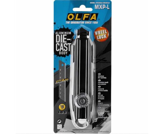  Нож строительный Olfa OL-MXP-L 18мм лезв 1шт 